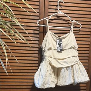 Future Collective Cream Women's Camisole Top
